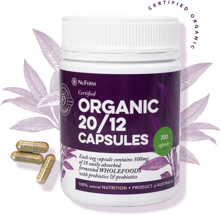 Nuferm Organic 2012 Capsules