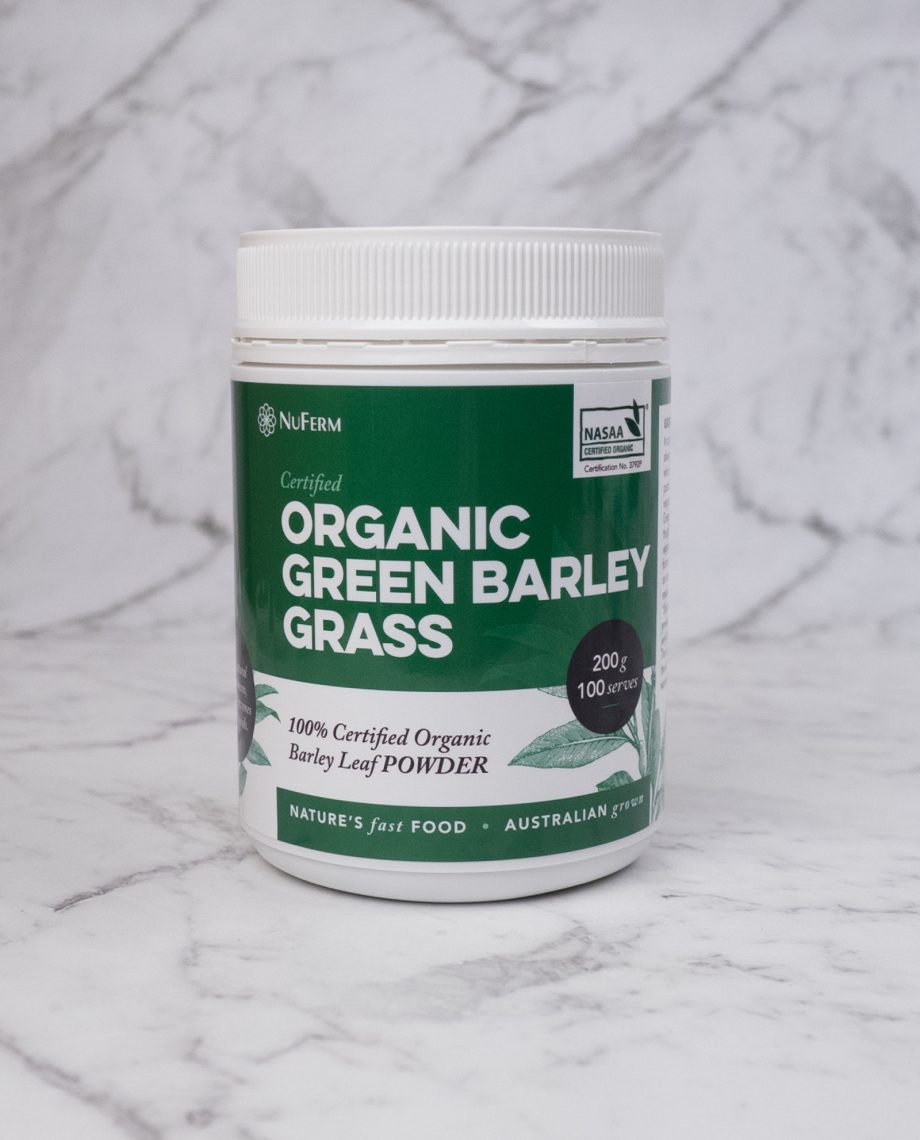 Organic Green Barley Grass